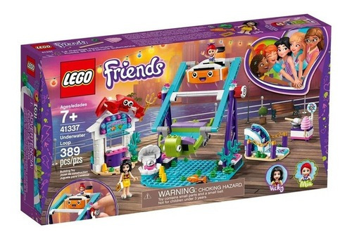 Lego Friends - Looping Subaquático - 41337 - 389 Peças 