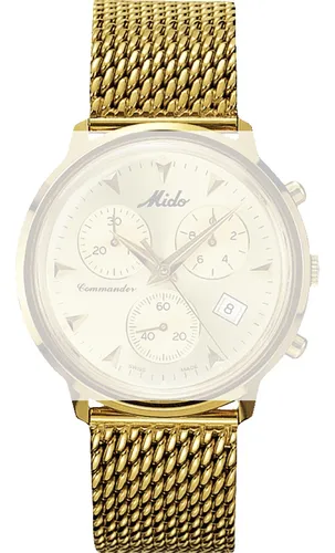 Reloj mido commander dorado new arrivals