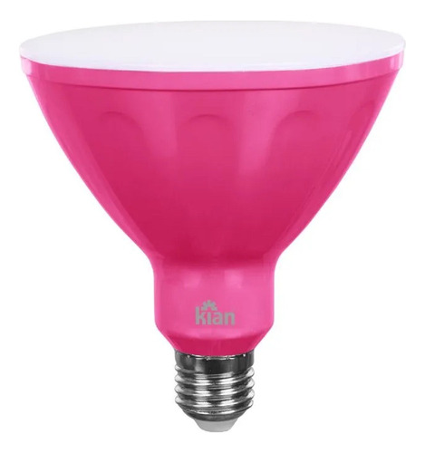 Lâmpada Led Par38 16w Rosa Base E27 Bivolt Super Econômica 110v/220v