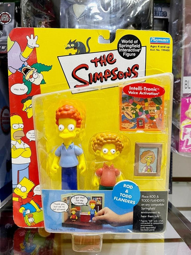 Los Simpsons Playmates 2002 Rod & Todd Flanders