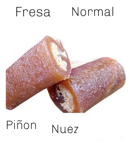 Rollo De Guayaba Artesanal Nuez,piñon, Cajeta Y Coco 220g