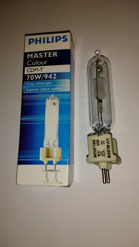 Halogenuro Master Colour Cdm- T / 70w/ 942 G12 Philips Belga