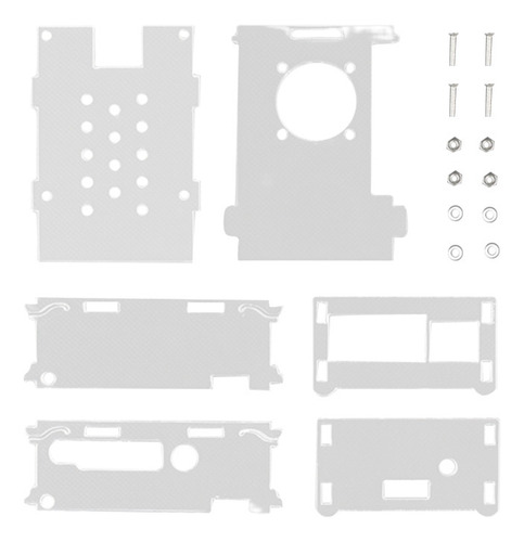 Funda Acrílica Para Banana Pi M5, Carcasa Transparente Sin V