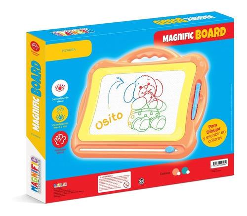 Pizarra Mágica Jumbo 4 Colores Dibujo Infantil - Del Tomate