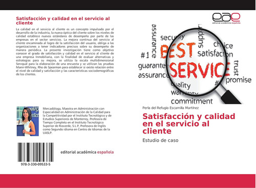 Libro: Satisfacción Y Calidad Servicio Al Cliente: Est