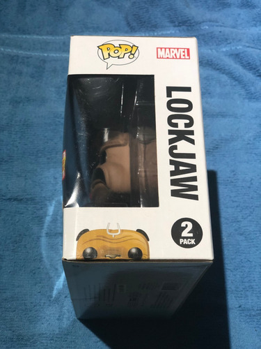 Imagen 4 de 7 de Funko Pop Black Bolt Y Lockjaw Px Marvel Comic Con Inhumans