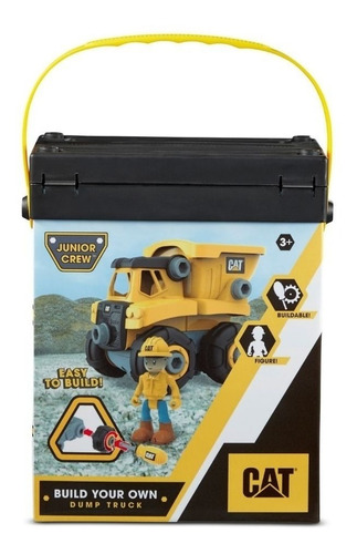 Cat Playset Valija Construccion Vehiculo + Figura Mt3 82288