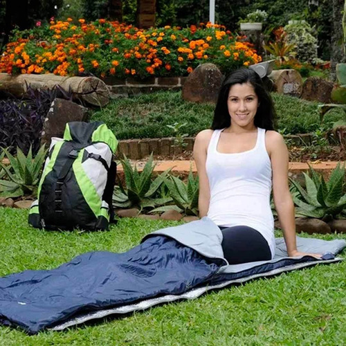 Saco De Dormir Camping Mor Com Extensor 2,20x75cm Solteiro