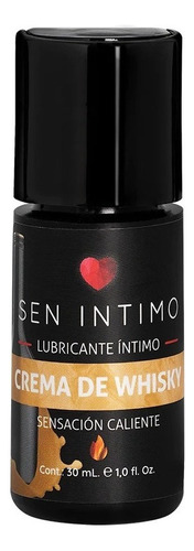 Lubricante Íntimo Caliente Crema De Whisky 30ml