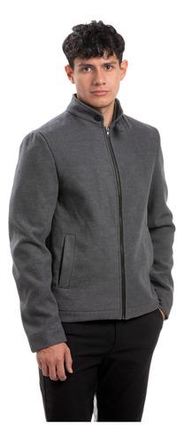 Campera Hombre Quality Import Vestir Elegante Paño Abrigada