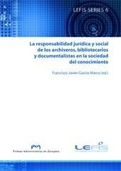 Libro La Responsabilidad Juridica Y Social De Los  De Garcia