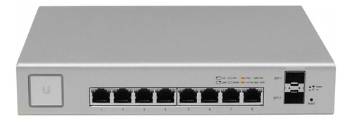 Ubiquiti Switch 120w 8 Puertos Poe Gigabit 2 Sfp Clickbox