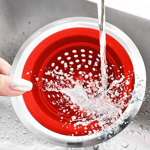 Para Filtro De Cocina/baño Fregadero/desagüe Silicona