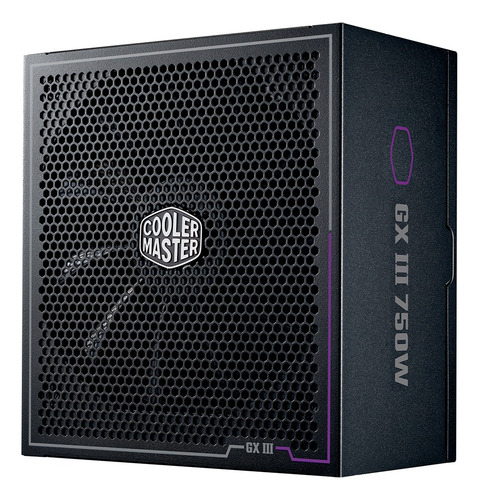 Fuente De Poder Modular Cooler Master Gx Iii 750w 80+ Gold