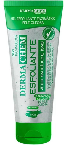 Dermachem Gel Esfoliante Enzimático Ácido Salicílico 100ml