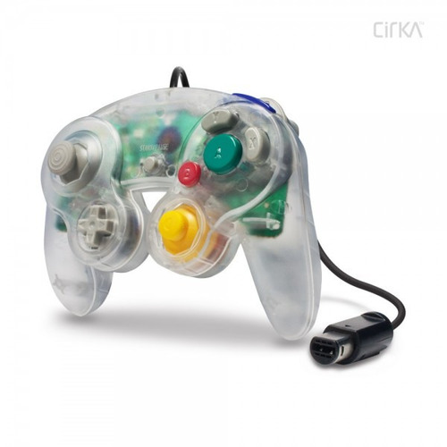 Gamecube / Wii : Controle Transparente Cirka Novo Lacrado