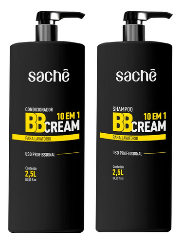 Kit Lavatório Bb Cream 2,5l Sachê Professional