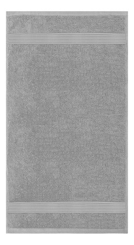Toalla Segovia Medio Baño 75cm X 130cm Color Gris-line