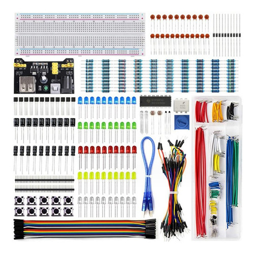 Kit De Componentes Electrónicos Para Arduino, Raspberry Pi
