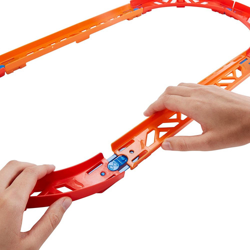 Hot Wheels Track Builder Pack, Surtido De Piezas Curvas, Múl