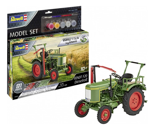Revell 67822 Model Set Fendt F20 Dieselrob Tractor 1:24