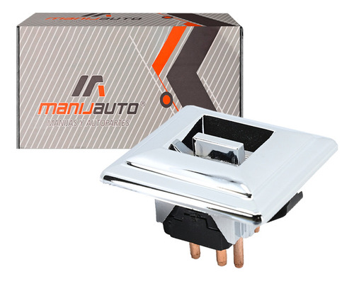 Boton Elect Cristal Cromo Para Cutlass 1987 A 1996