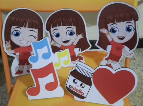 Imagem 6 de 6 de Painel + Displays Decoração Festa Gi Luccas Neto