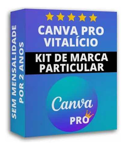 Canva Pro Vitalício + Kit De Marca Identidade Visual