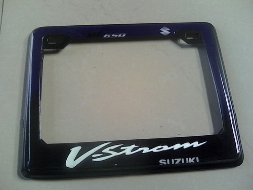 Imagen 4 de 6 de Klr 650 Kawasaki Vstrom 650 1000 Suzuki Porta Placa Motos
