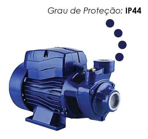Bomba De Água Periférica Mono 1/2 Hp Ch05 Bp1 Chiaperini Cor Azul Fase Elétrica Monofásica Frequência 60hz 110v