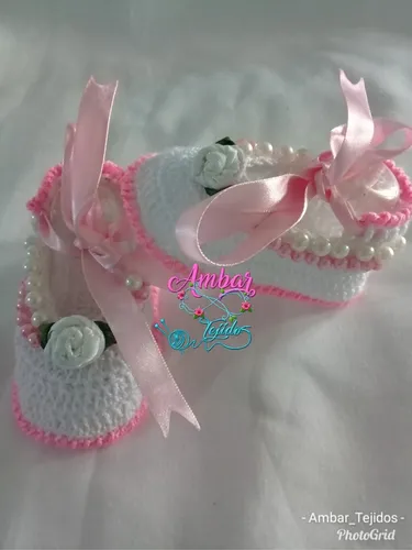 Zapatos Tejidos Para Bebé