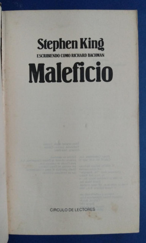 Stephen King / Maleficio 1987