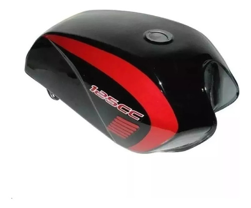 Tanque De Gasolina Negro Rojo -forza 125 09-12 / Ft-125 Roja