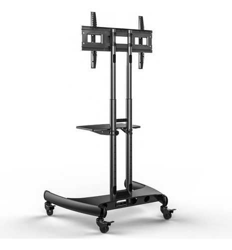 Suporte North Bayou AVA1500-60-1P de chão para TV/Monitor de 32" até 75" preto