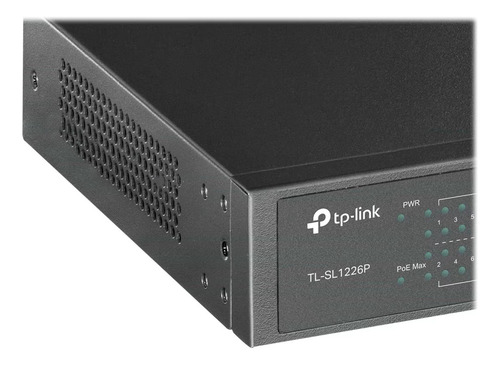 Switch Tp-link Tl-sl1226p 24 Lan Poe+ 10/100 + 2 Lan Gigabit