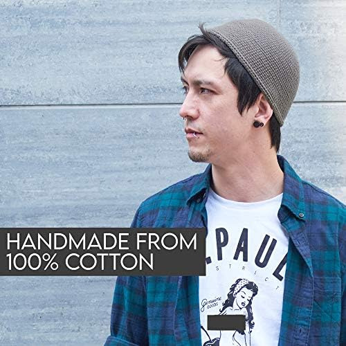 Gorro Charm Kufi Para Hombre, Gorro De Algodón Con Forma De
