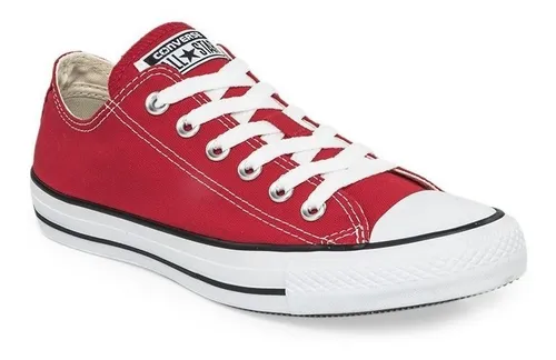 Converse rojos cheap y blancos