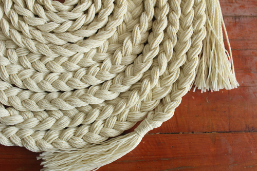Hamaquero Taquete Facil Instalacion Incluye Soga Para Hamaca Color Beige