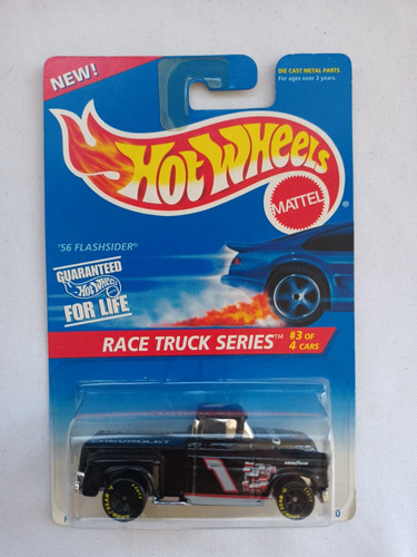 Hot Wheels '56 Chevy Flashsider Race Truck Series 3/4