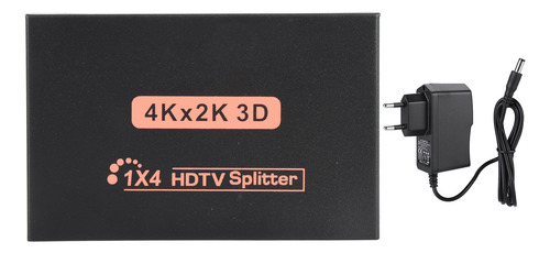 Adaptador De Vídeo Hd Multimedia Interface Splitter 1 In 4 O