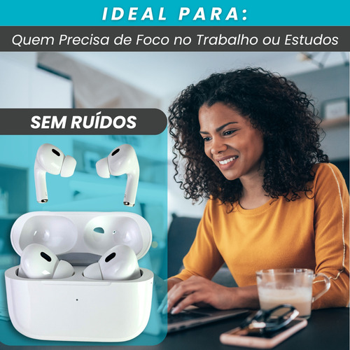 Fone Bluetooth Tws Kimaster 5.3 Original Som Estéreo