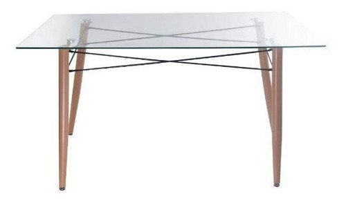 Mesa Crox De Vidrio Rectangular