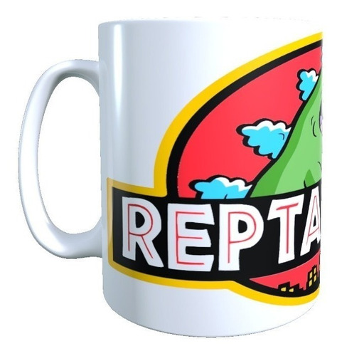 Taza Diseño Reptar Jurassic Park, Rugrats, Dinosaurios