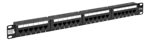 Patch Panel Cat5e T568a/b 24p Sohoplus