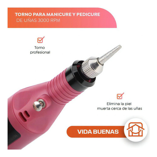 Torno Manicure Torno Para Uñas Pulidor De Uñas /9334