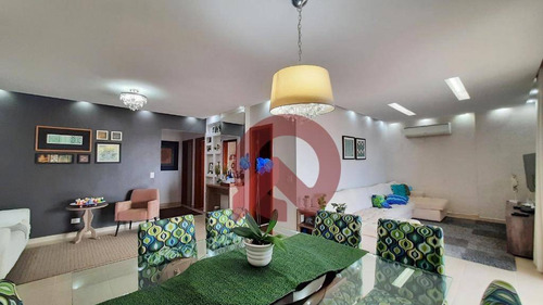 Imagem 12 de 30 de Apartamento Com 3 Dormitórios À Venda, 142 M² Por R$ 740.000,00 - Tupi - Praia Grande/sp - Ap3432