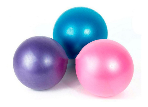 Imagen 4 de 10 de Pelota Pilates 22cm Fitness Yoga Anti Explosion Crazy Fit