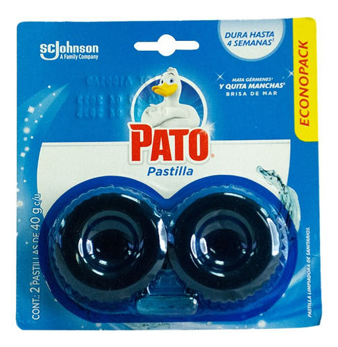 Pastillas Pato Sanitaria Poceta Baño 2 Unidades