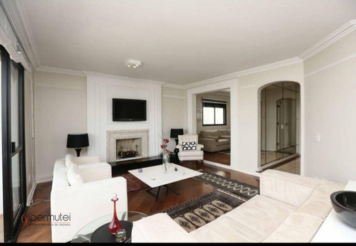 Imagem 4 de 24 de Apartamento Com 4 Dormitórios À Venda, 170 M² - Pacaembu - São Paulo/sp - Ap3285