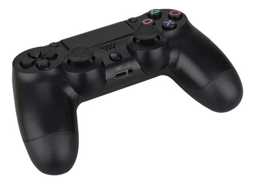 Control Gamepad Inalámbrico Njoytech Para Ps4 Y Pc Negro
